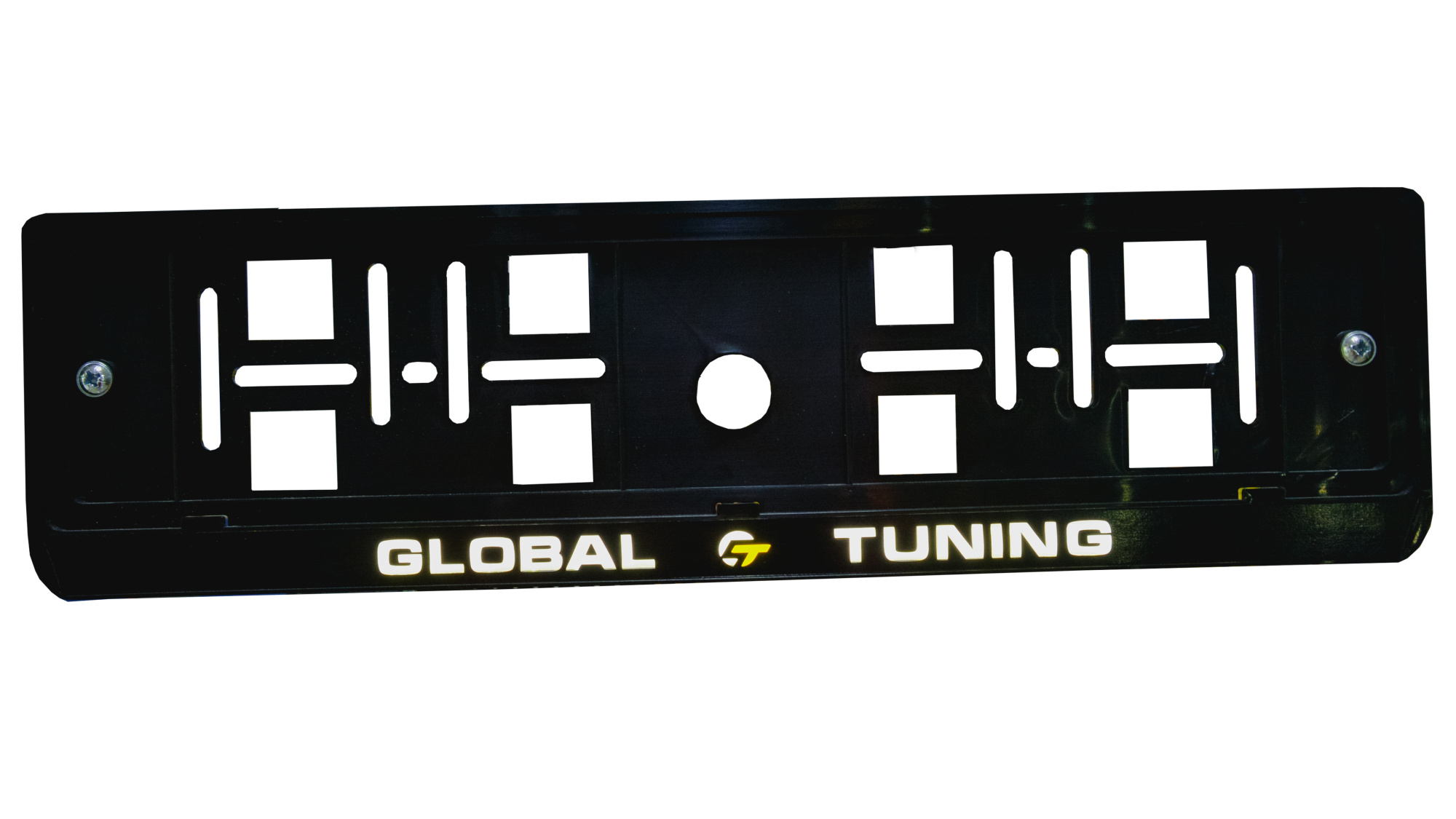 Рамка номерная Global Tuning с подсветкой  - фото